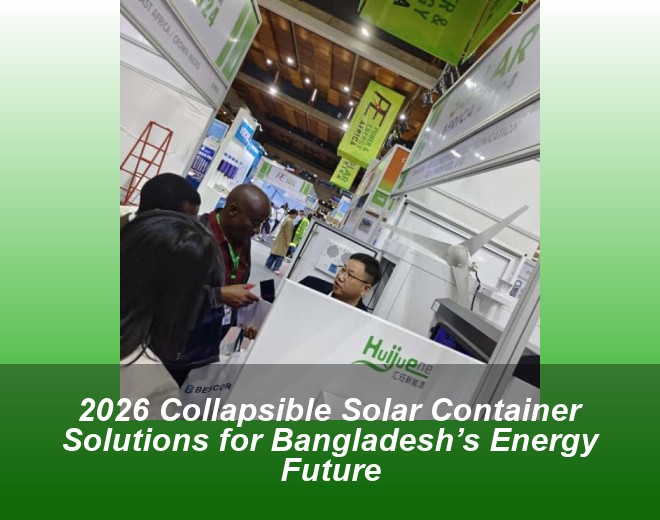 2026 Collapsible Solar Container Solutions for Bangladesh’s Energy Future